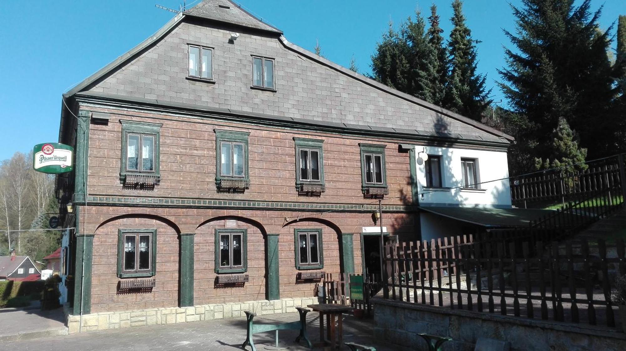 Penzion Drevak Jetřichovice Exteriör bild